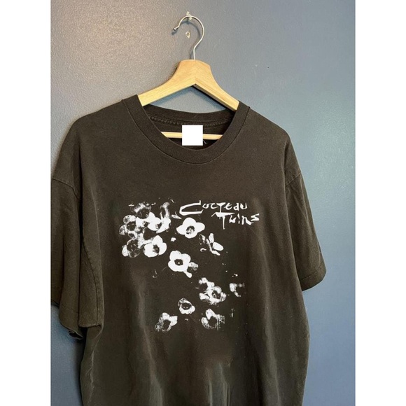 Tops - Cocteau Twins Flower Graphic Tee